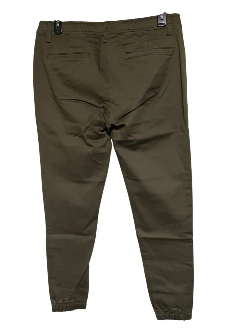 Caliville Mens Army Green Stretch Cuffed Chino Jogger Pants XXL Twill Gorpcore